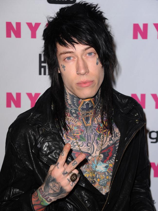 Musician Trace Cyrus has expressed concerns for his father. Picture: Frazer Harrison/Getty Images