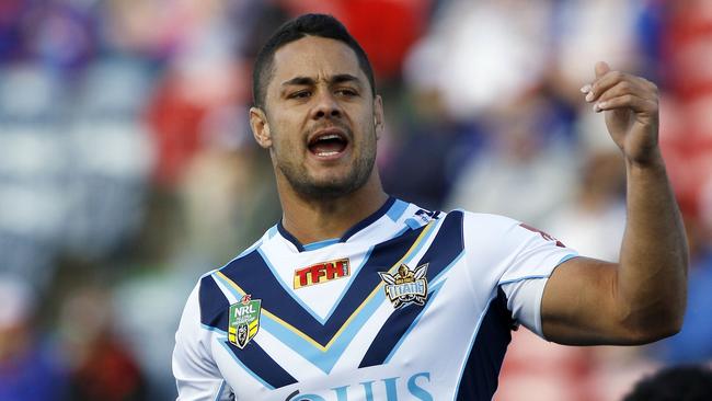 Jarryd Hayne has been battling a corked calf and sore neck.