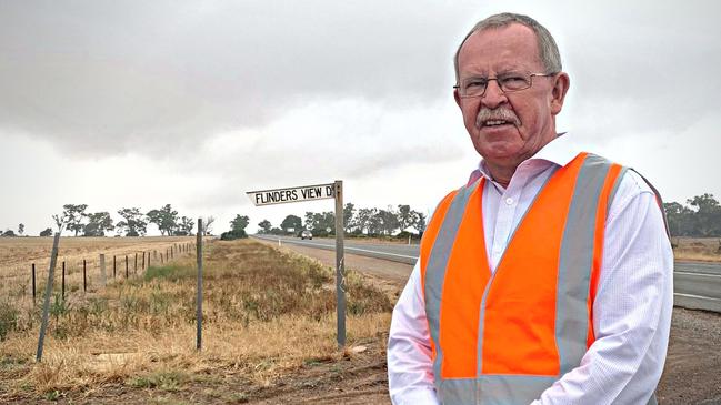 Minister for Regional Roads and Stuart MP Geoff Brock said the Augusta Highway was a vital route for both travellers and freight. Picture: Supplied