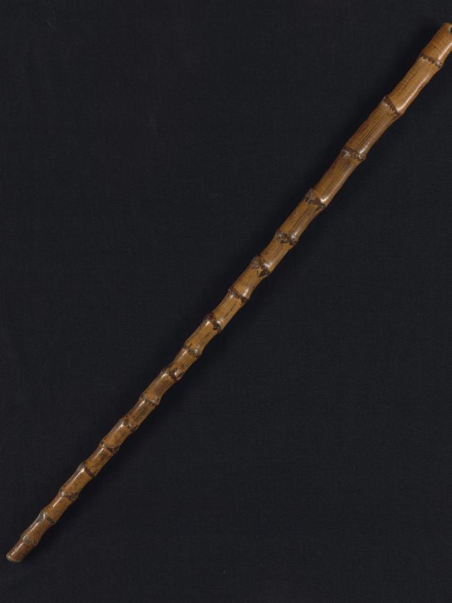 Cook’s walking stick.