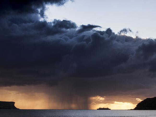 A storm brews. Picture: Chris Meredith