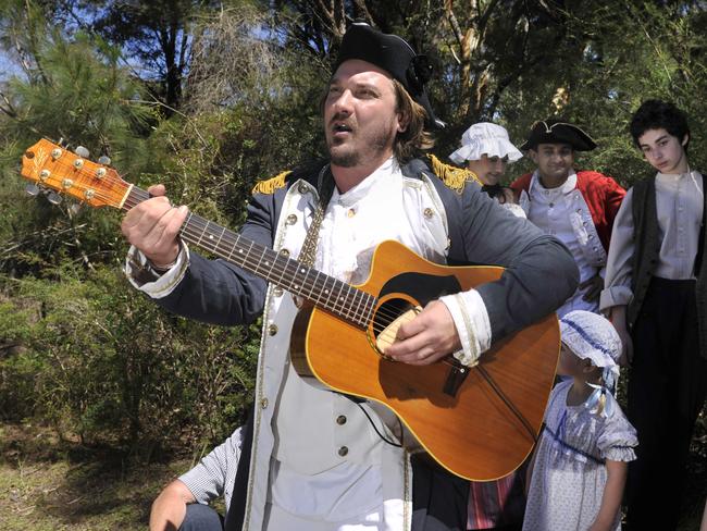 Jake Cassar supports started a campaign to reopen Old Sydney Town.