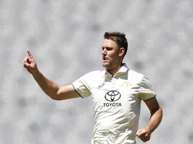 Beau Webster has picked up three wickets after lunch. Picture: Getty