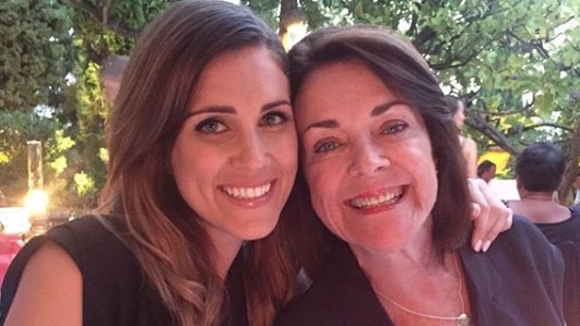 Georgia Love and her mum Belinda, who died from pancreatic cancer in 2016. Picture: Instagram