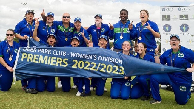 Caroline Springs wins the VTCA Women's premiership. Picture: Caroline Springs CC