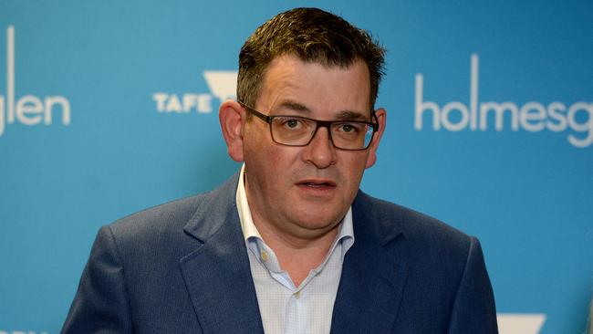 Victorian Premier Daniel Andrews last week announced that as of July 1, his government would cease advertising in the widely read print editions of The Age and the Herald Sun. Picture: NCA NewsWire / Andrew Henshaw