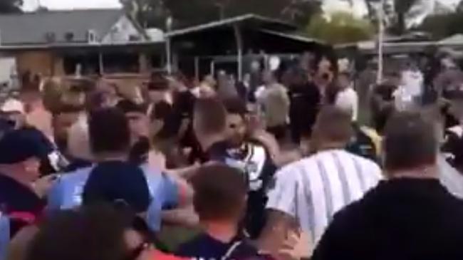 A man has been charged with affray and assault after an alleged footy brawl in a match between Dora Creek and West Wallsend. Picture: Adam Murray