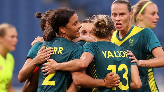 Sam Kerr and the overseas-based Matildas are returning home.