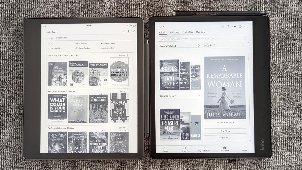 The Kindle Scribe is great, but the Kobo Elipsa 2E is the better  note-taking tablet