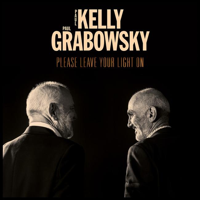 Album artwork for Paul Kelly and Paul Grabowsky's July 2020 release Please Leave Your Light On.