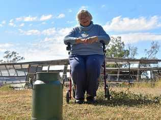 Peg Riley once owned a dairy farm at Bungeworgorai. Picture: Ellen Ransley