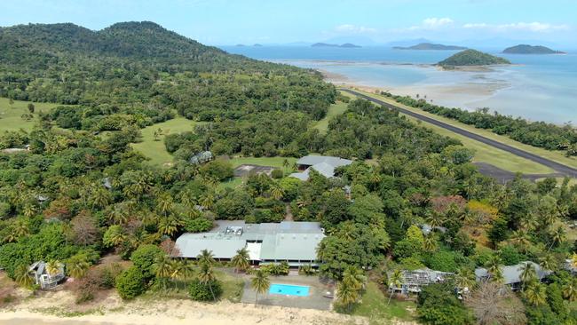 An aerial view of Dunk Island.