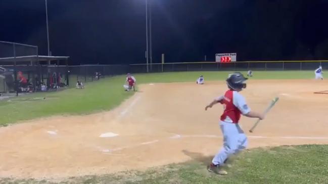 Children run after shots fired. Photo: Twitter, @shannonwatts.