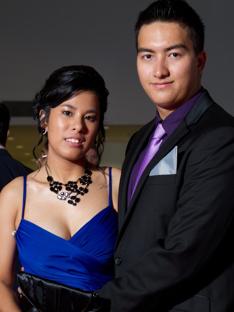 Lisa Fraser and Raoul Nairn at the 2012 Kormilda College formal. Picture: SHANE EECEN / NT NEWS