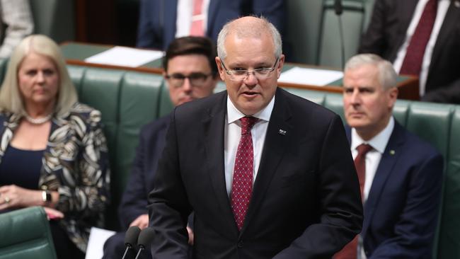 Scott Morrison in Canberra. Picture Kym Smith