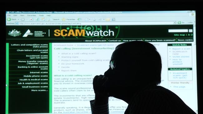 Incidents can be reported to the ACCC’s Scamwatch website.