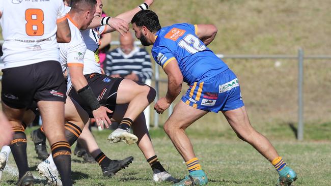 Tim Crawford for Campbelltown City. Picture: Steve Montgomery