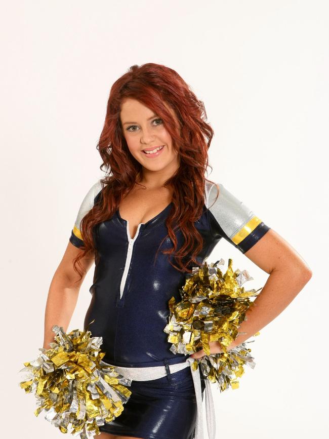 North Queensland Cowboys Spirit cheerleader, Terri-Lee Davis.