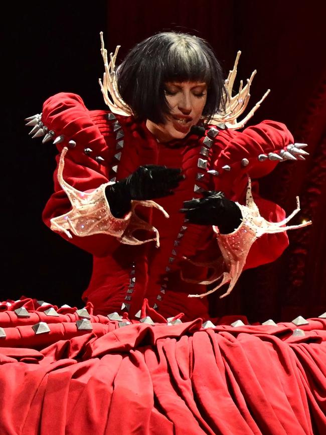 Lady Gaga performed a free mega-concert at Rio de Janeiro's Copacabana Beach. Picture: AFP.