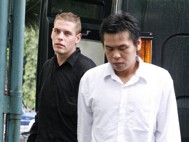 Bali Nine members Matthew Norman and Si Yi Chen.