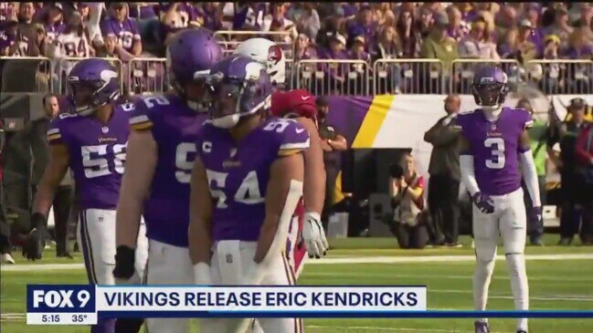 Vikings sever ties with LB Eric Kendricks