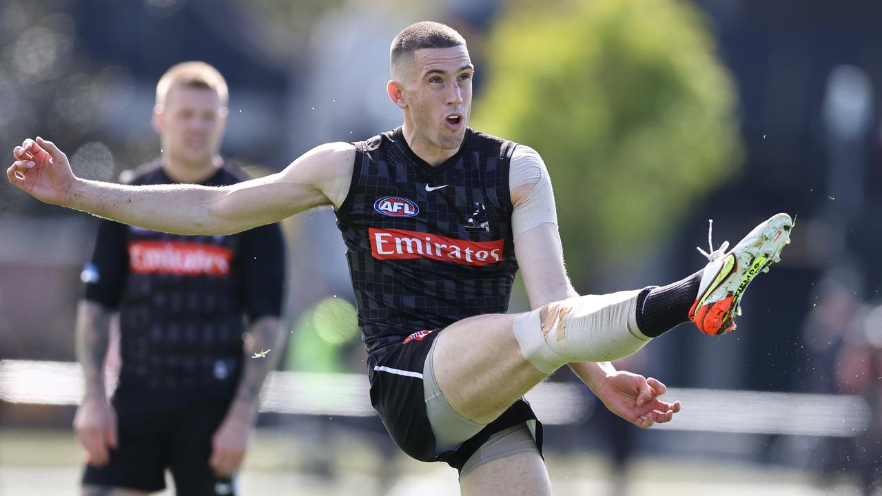 Darcy Cameron took a step up last season as Brodie Grundy battled injury. Picture: Michael Klein