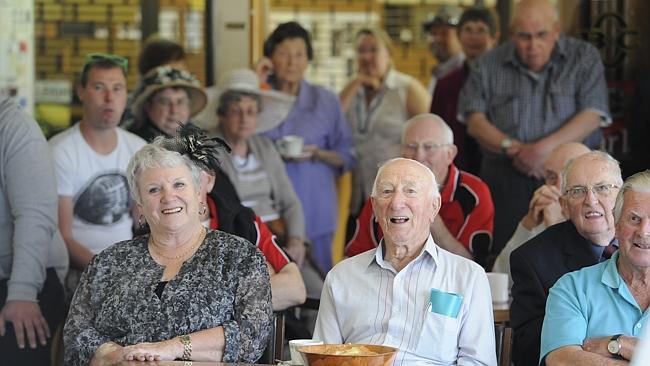 Celebrating Melbourne Cup Day at the Oakleigh Bowling Club.