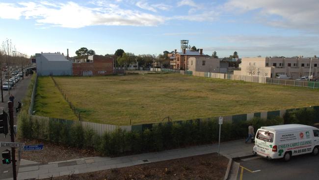 The former Le Cornu site in North Adelaide has been vacant for two decades.