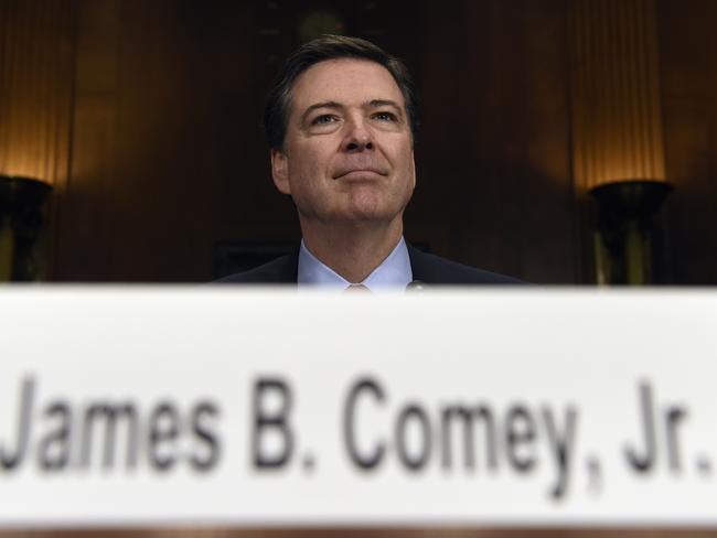 FBI Director James Comey’s announcement that his bureau was reviewing new emails possibly relevant to Hillary Clinton's private email server investigation has thrust him into the public spotlight again just days before Election Day. Picture: AP