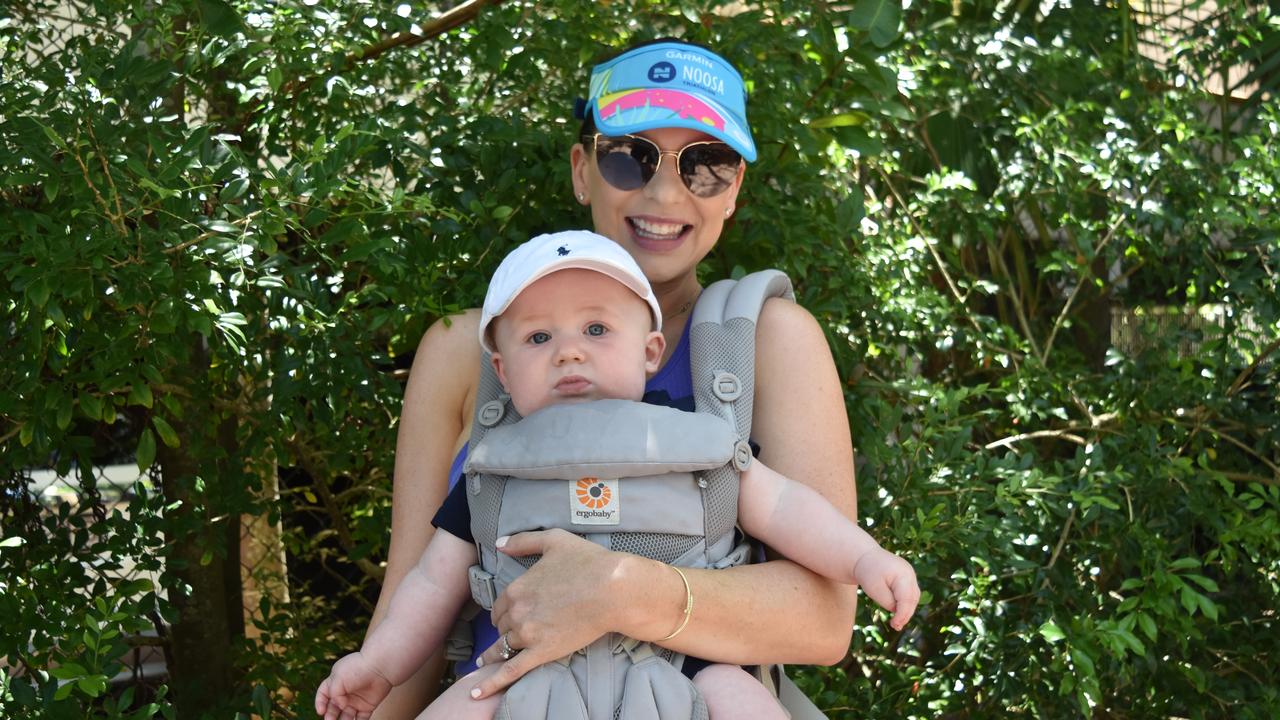 Jessica and Jack Waterson at the Garmin Noosa Triathlon on October 30, 2022. Picture: Sam Turner