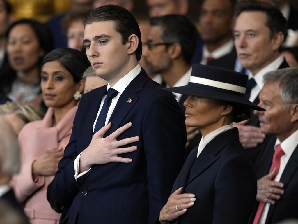 His suit was reportedly custom made by Bespoke Pearce. Picture: Julia Demaree Nikhinson – Pool/Getty Images