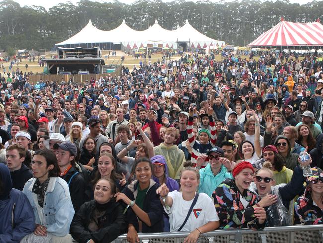 Organisers say the event was well planned and executed. The Grand Theatre (White tent in background) is where it occurred. Picture: David Crosling