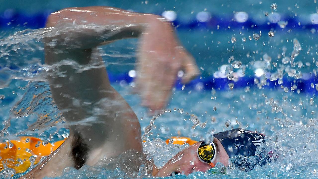 Action from the GPS swimming championships. Thursday March 10, 2022. Picture, John Gass