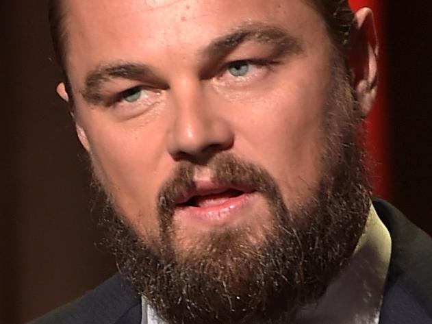 NEW YORK, NY - SEPTEMBER 21: Leonardo Dicaprio speaks at the 8th Annual Clinton Global Citizen Awards at Sheraton Times Square on September 21, 2014 in New York City. (Photo by Michael Loccisano/Getty Images)