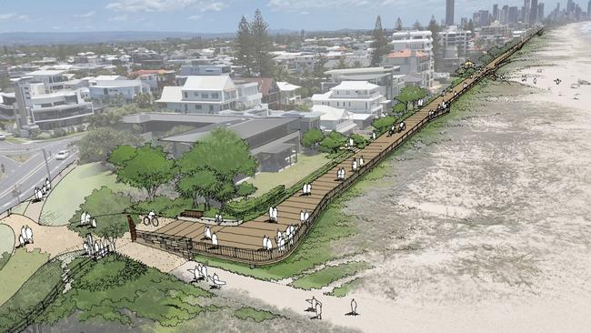 Gold Coast City Council has released mapping for the Oceanway, including Thorn Park.