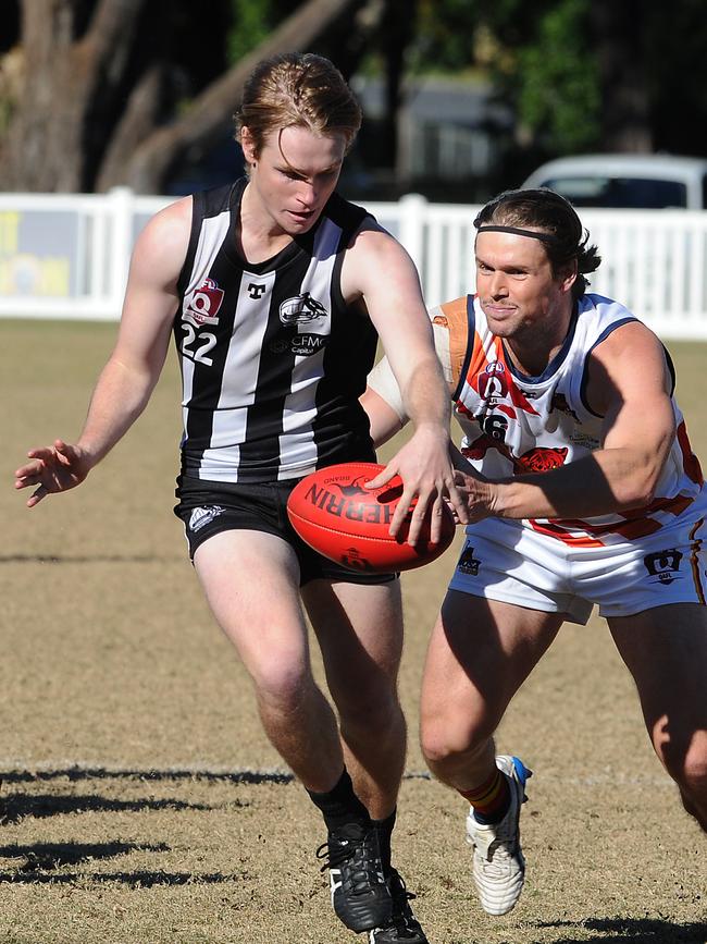 Sherwood Magpies player Daniel Edwards 1. Picture, John Gass