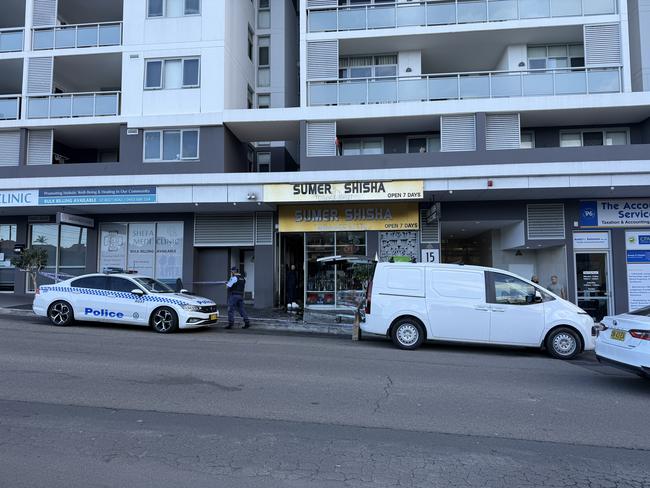 Police are investigating a suspicious fire at the Sumer Shisha tobacconist on Mary St in Auburn.