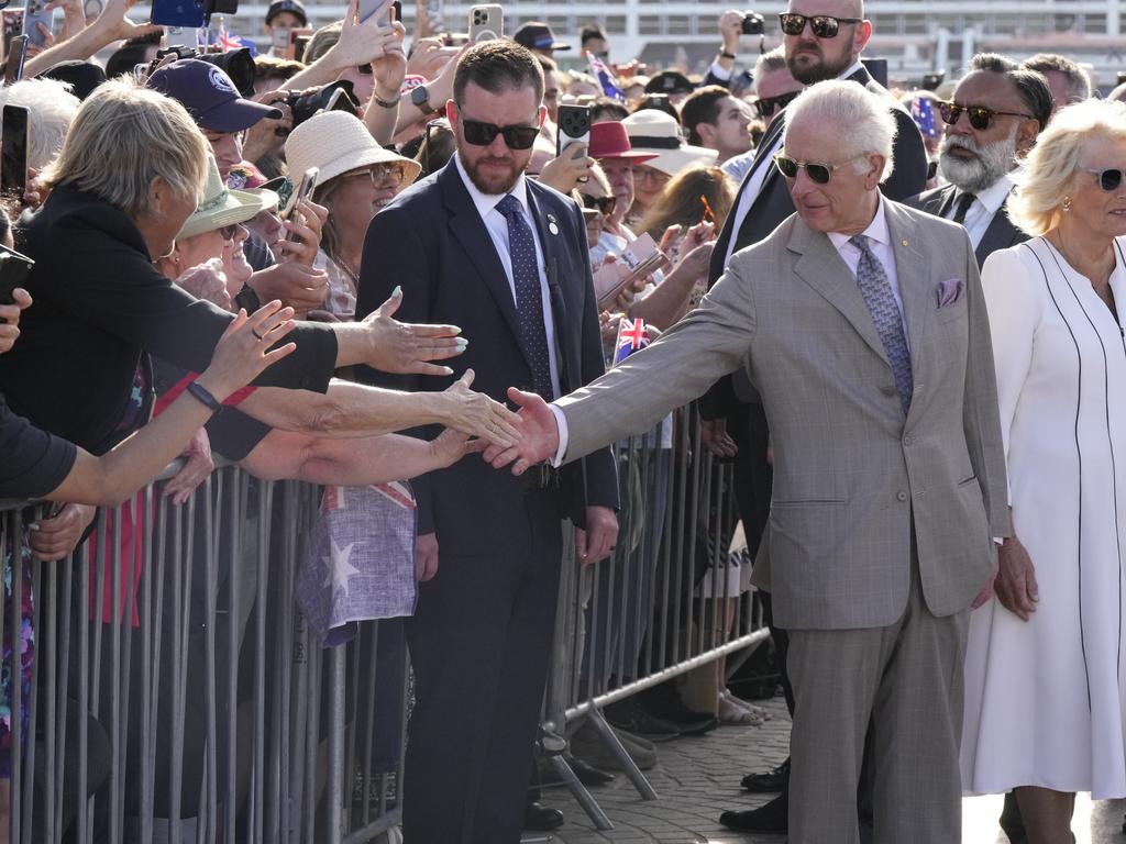 The distinguished protection officer ha won fans for his James Bond-like aura. Picture: Getty Images)