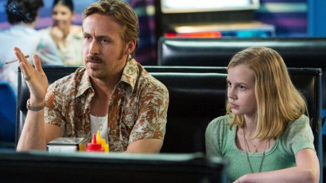 The Nice Guys with Ryan Gosling and Angourie Rice.