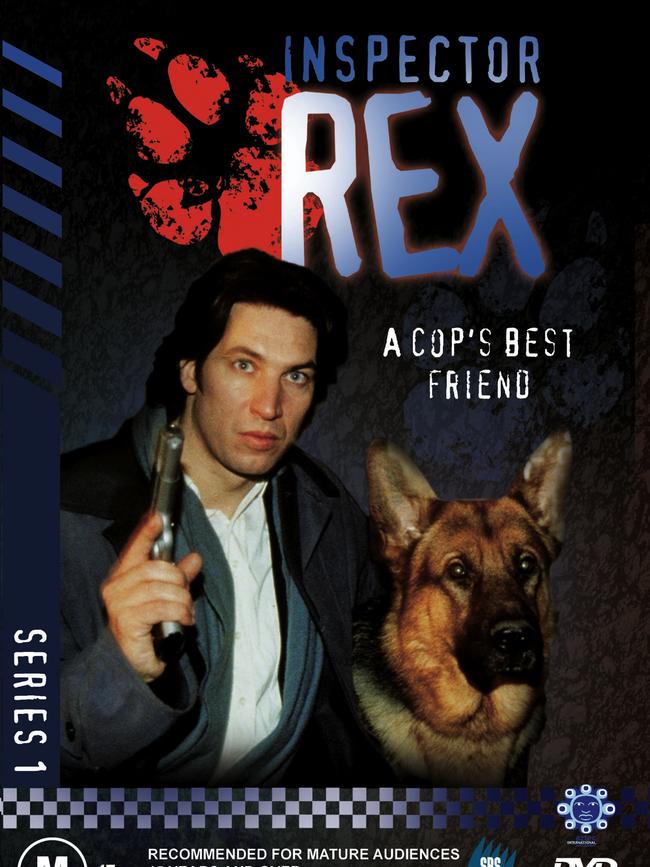 Cover of the DVD of television show Inspector Rex. Picture: File