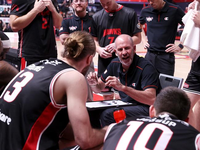 Brian Goorjian won’t be at the Illawarra Hawks’ head coach next season. Photo: Mark Kolbe/Getty Images.