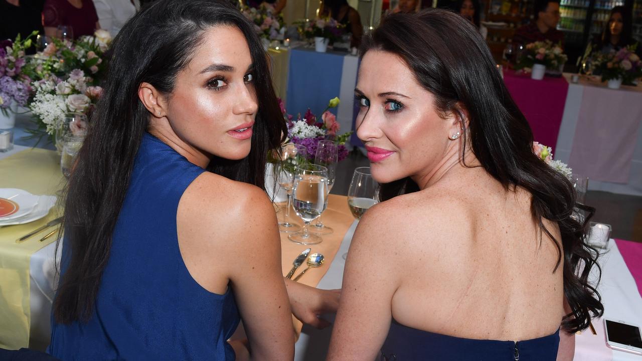 Meghan Markle has been accused of using her friends such as Jessica Mulroney, right, as a ‘de facto PR agent’ to influence the media. Picture: George Pimentel/WireImage.