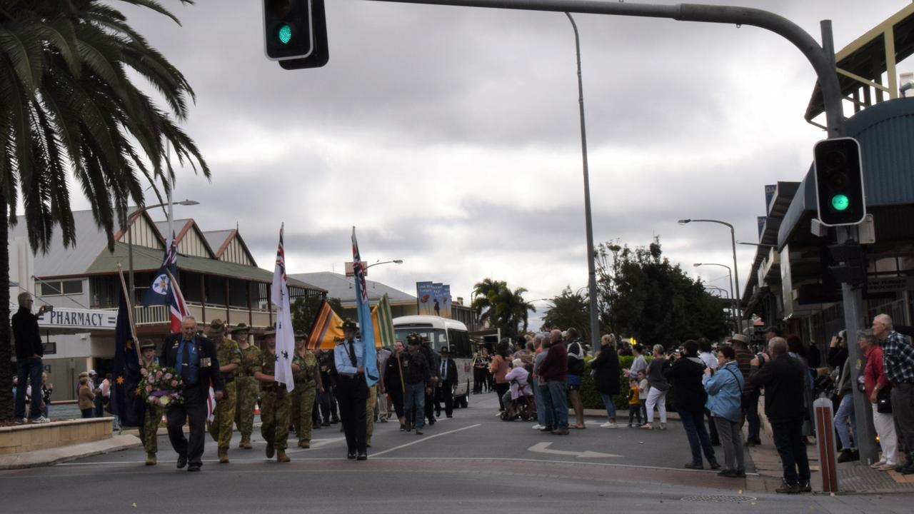 Dalby and surrounds come together for touching tribute on Anzac Day 2022 Picture: Emily Devon