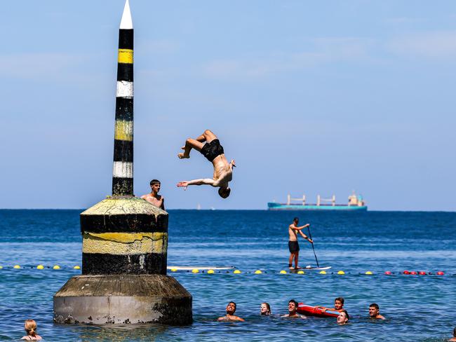 26/1/2024Cottesloe Beach on Australia DayPic Colin Murty