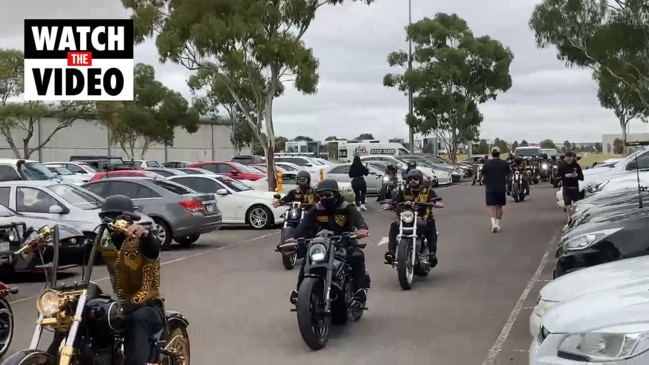 Bikies rev up inmates at jail