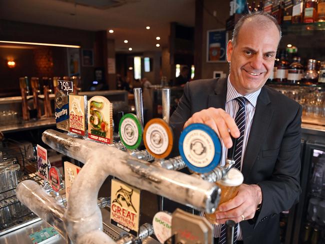 18/06/18 - David Basheer is the new president of the AHA. Pictured at one of his hotels, the Strathmore in the city.Picture: Tom Huntley