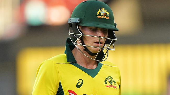 Steve Smith struggled in the one-day international series against England.