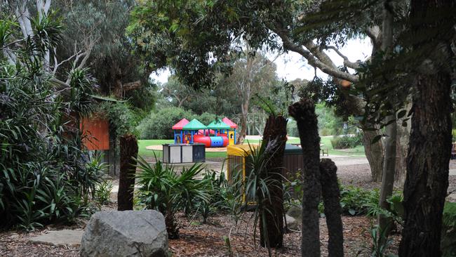 The George Pentland Garden in Frankston was once a golf course.