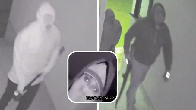 Police have released images of three men they believe can assist with inquiries following an alleged home invasion. Picture: NSW Police