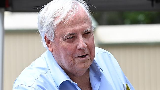 Clive Palmer. Picture: Lyndon Mechielsen